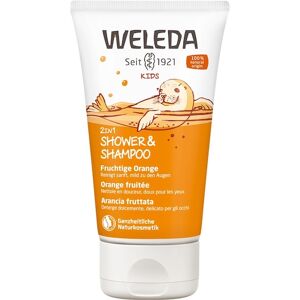 Weleda Graviditet og babypleje Babyer og børn Kids 2 in 1 Shower & Shampoo Fruity Orange