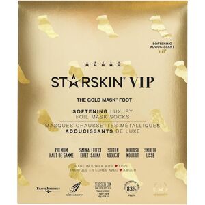 StarSkin Masks Hands & Feet VIP - The Gold MaskSoftening Foot Mask Socks 1 par