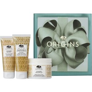 Origins Wrapped To Invigorate Ginger Body Wash, Scrub & Cream (200 + 2 x 100 ml)