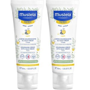 Mustela Crema Facial Nutritiva 2x40ml -8€