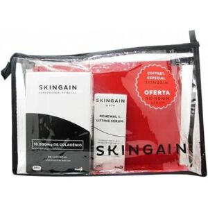 Skingain Sobres x30 + Skingain Serum 30ml + Bolsita