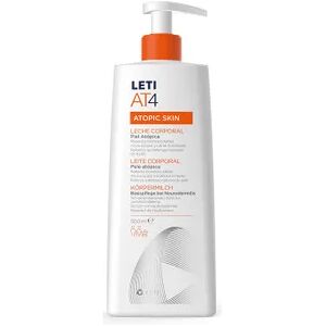 Leti AT4 LECHE CORPORAL PIEL ATÓPICA 500ml