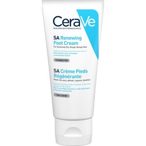 CeraVe Crema renovadora para pies para pieles secas y ásperas con ácido salicílico 88mL
