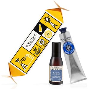 L'Occitane Crema de manos de manteca de karité Piel secaLa bruma relajante de almohada 15mL Crema de manos de manteca de karité 30mL 1 un.