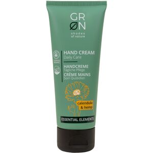 GRN Crema de manos Daily Care con caléndula y cáñamo ESSENTIAL ELEMENTS