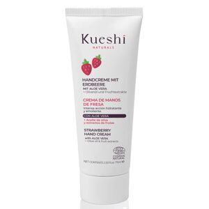 Kueshi Naturals Crema de manos de Fresa con Aloe Vera