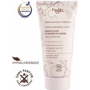 Najel Crema hidratante intensiva con hojas de olivo y bayas de laurel