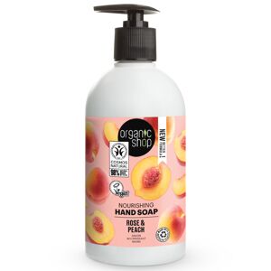 Organic Shop Jabón de manos Nutritivo Rose Peach