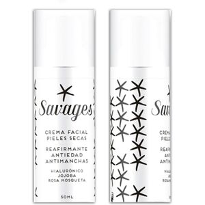 Savages Crema facial pieles secas