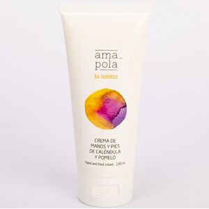 Amapola bio·cosmetics Crema de manos y pies de Caléndula y Pomelo (100ml.)