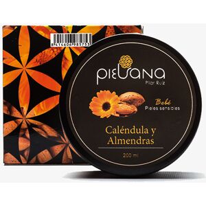 Pielsana Crema corporal Caléndula y Almendras para Pieles Sensibles y Bebé (200ml.)