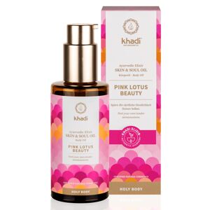 Khadi Aceite corporal ayurvédico Pink Lotus Beauty (100ml.)