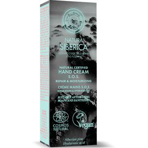 Natura Siberica Crema de manos SOS reparación e hidratación (75ml.)