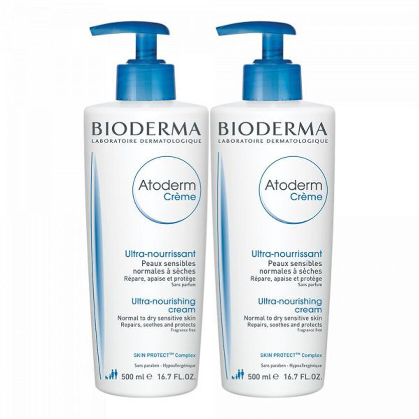 Bioderma Atoderm Pack Crema Hidratante 2 x 500ml