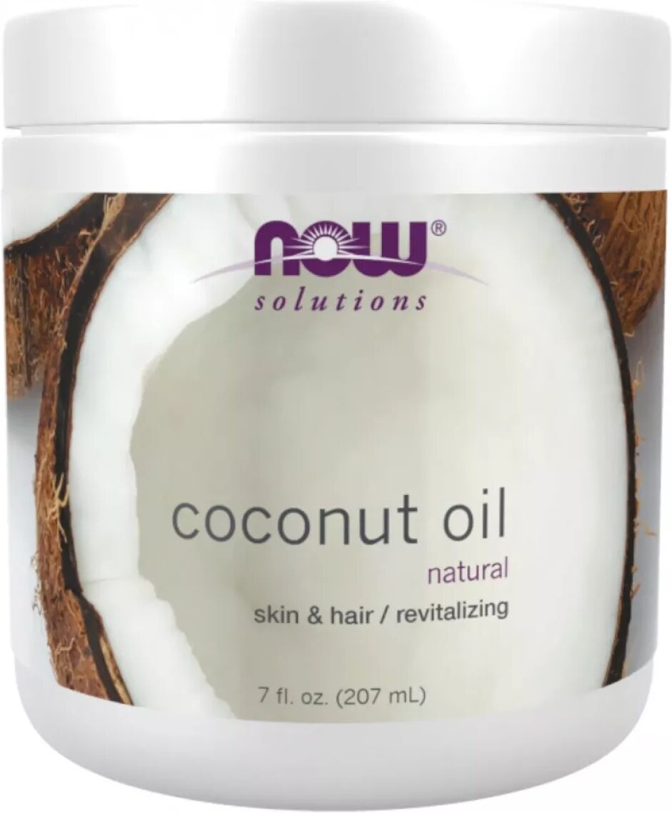 Now Foods Aceite de coco 100% puro para piel y cabello - 207ml