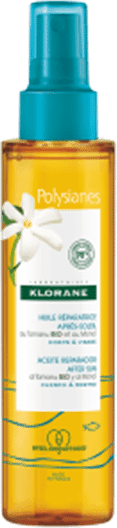 KLORANE Aceite solar Aftersun Aceite Reparador de Polysianes 150 ml.