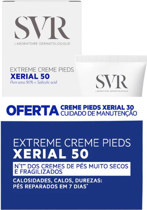 SVR Xerial 50 Crema Pies Extrema + Xerial 30 Gel-Crema 75ml