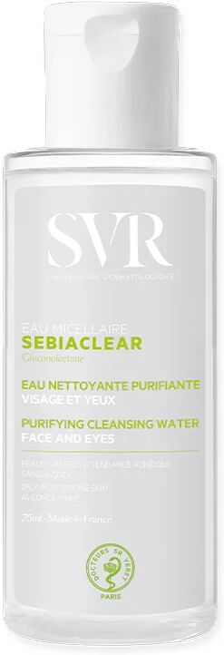 SVR Sebiaclear Agua Micelar Purificante 75ml