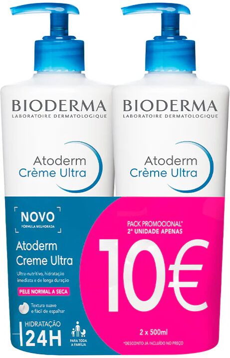 Bioderma Atoderm Ultra Crema 2x500ml -10€