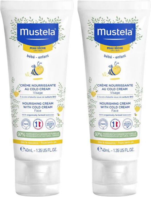 Mustela Crema Facial Nutritiva 2x40ml -8€