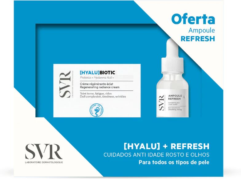 SVR Hyalu Biotic Jelly 50ml + Oferta Ampolla Refresh 15ml