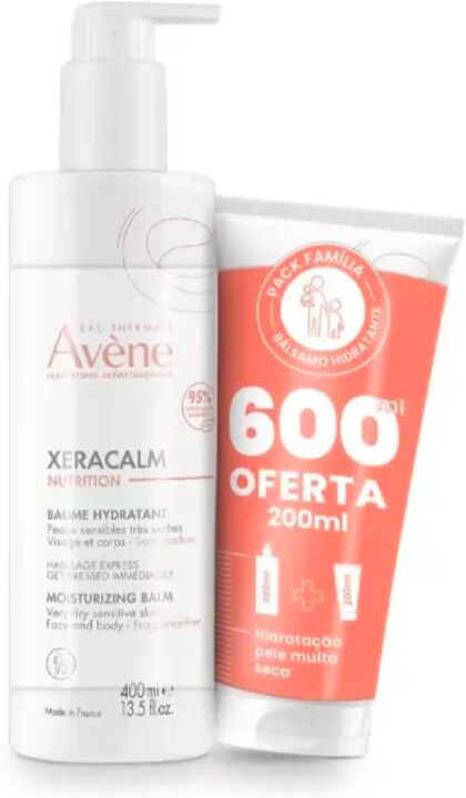 Avène Kit Xeracalm Bálsamo Nutritivo 400ml + Oferta Bálsamo 200ml