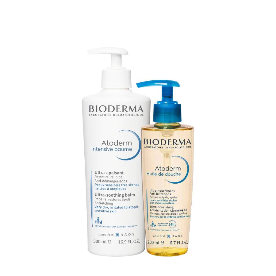 Bioderma Atoderm Intensive Baume 500ml + Aceite de Ducha 200ml