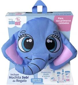 Sebamed Mochila Sebi +Espuma Baño +Loción +Bálsamo +Colonia +Toallitas