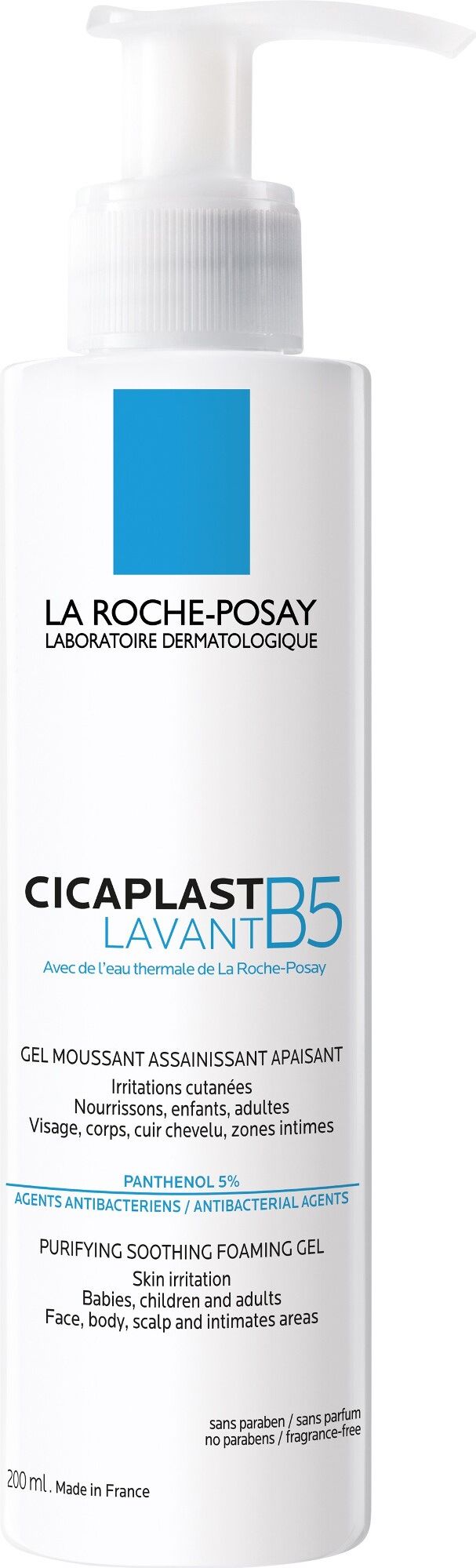 La Roche-Posay Cicaplast B5 Gel Mousse Calmante y Purificante 200mL