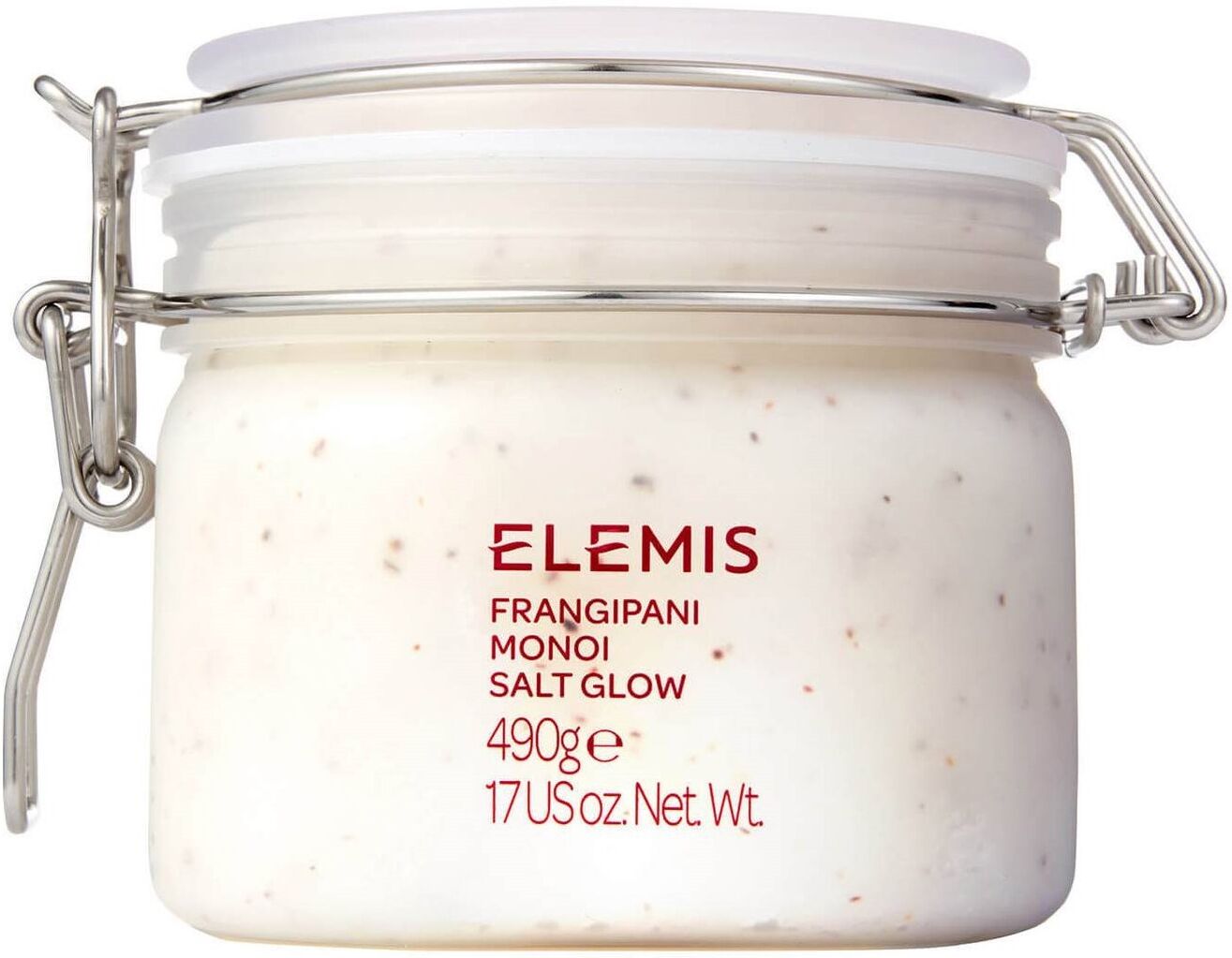 Elemis Exfoliante corporal con sal y resplandor de frangipani y monoi 490g