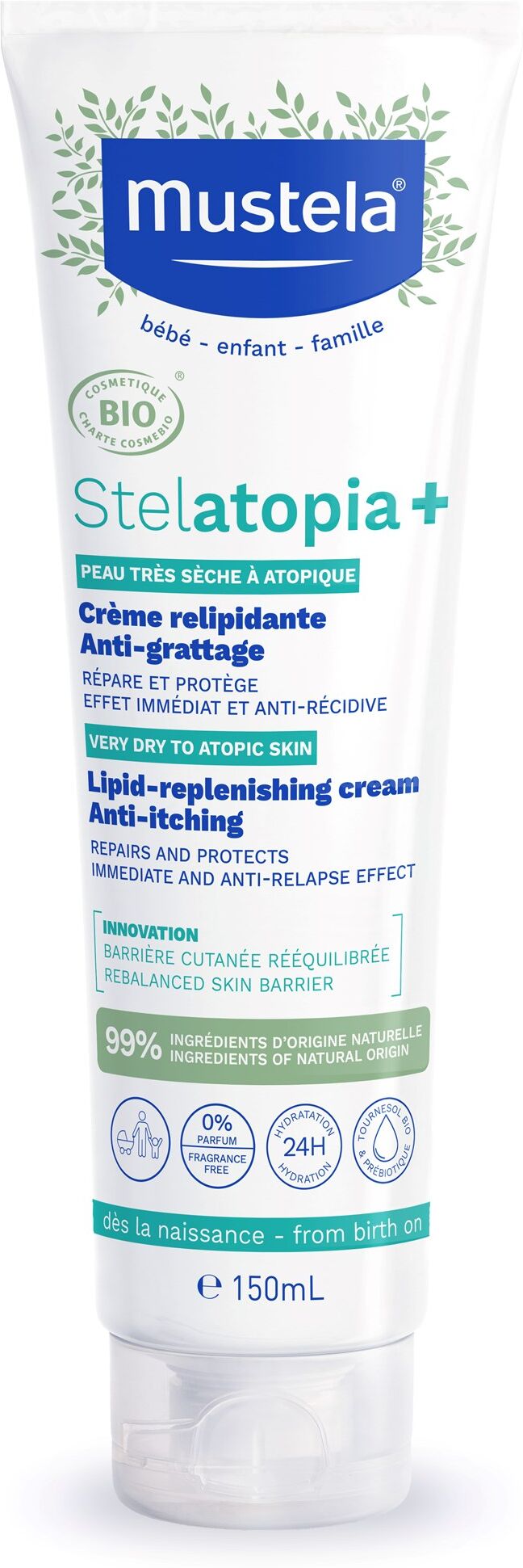 Mustela Crema Stelatopia Plus 150mL