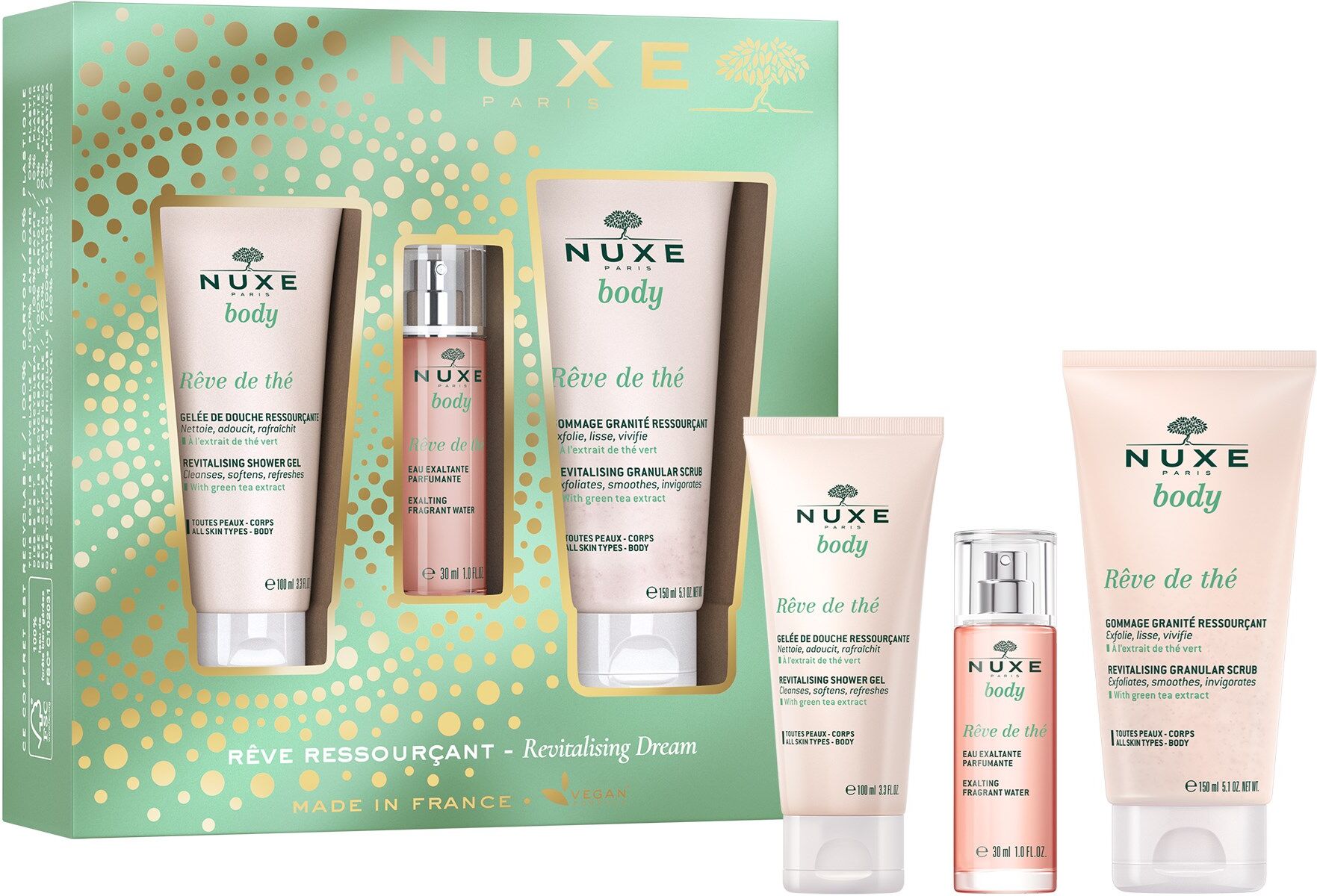 Nuxe Gel de ducha revitalizante Body Rêve de Thé 1&nbsp;un.