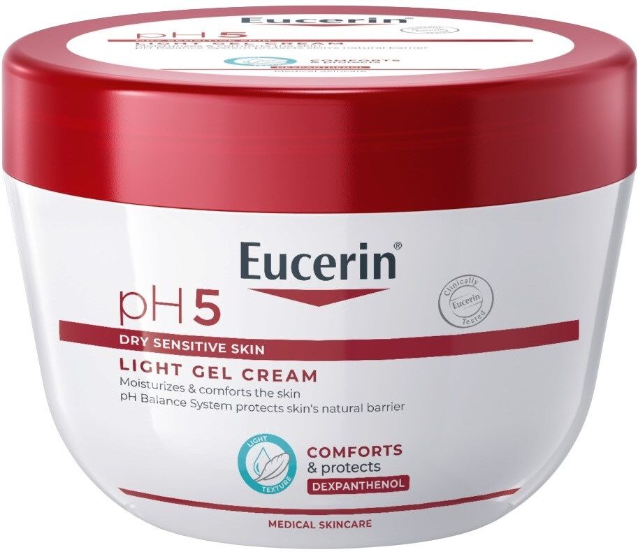 Eucerin Gel-crema pH5 para pieles secas y sensibles 350mL