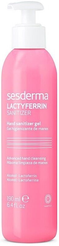 Sesderma Gel desinfectante para manos Lactiferrina 190mL