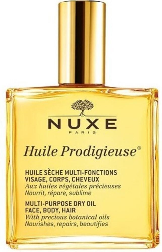 Nuxe Huile Prodigieuse Aceite Seco Multiusos Rostro, Cuerpo, Cabello 100mL