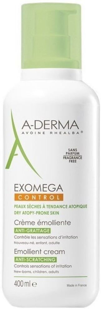 A Derma Crema Emoliente Exomega Control 400mL