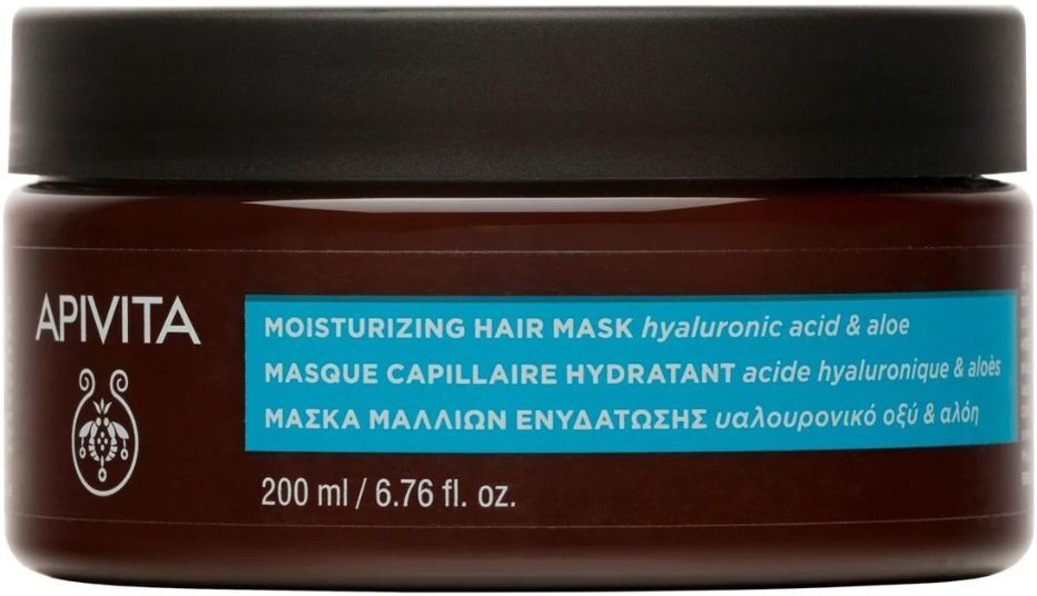 Apivita Cabello Hidratante Mask Con Ácido Hialurónico 200mL