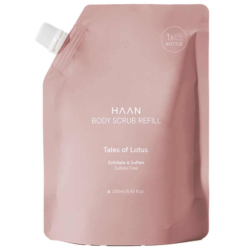 Haan Exfoliante corporal Exfoliar y suavizar 200mL Tales of Lotus refill