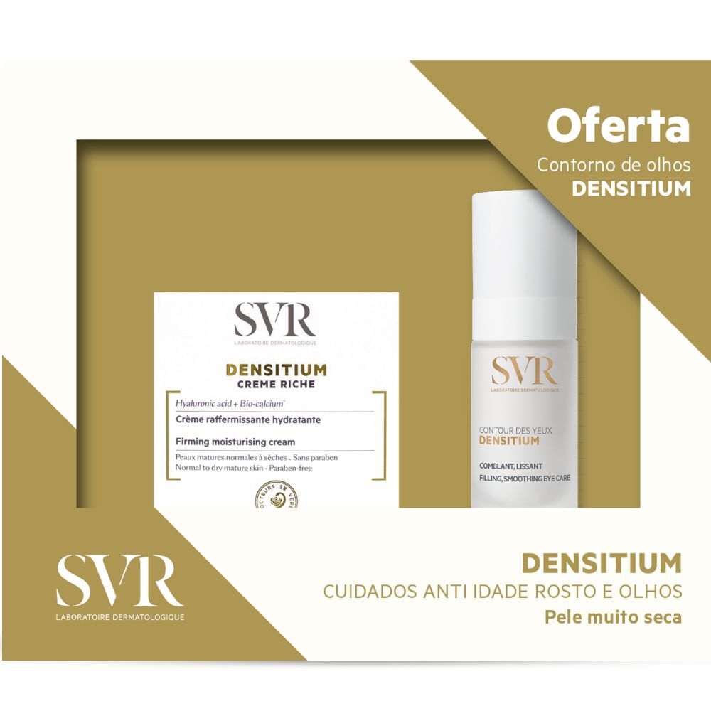 SVR Crema reafirmante rica Densitium para pieles secas y muy secas 1&nbsp;un.