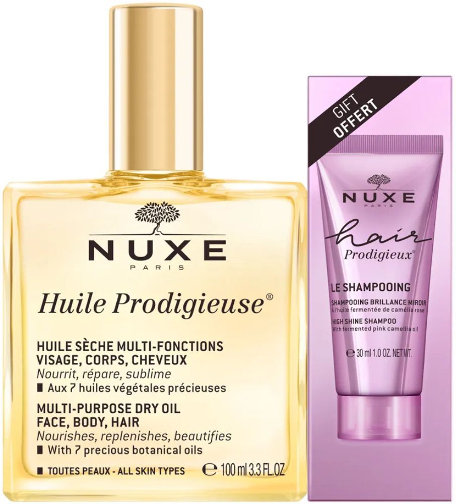 Nuxe Huile Prodigieuse Aceite Seco Multiusos Rostro, Cuerpo, Cabello 1&nbsp;un.