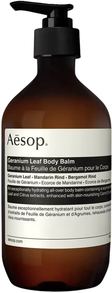 Aesop Bálsamo corporal hidratante de hoja de geranio 500mL