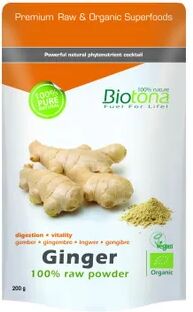 Biotona Ginger Raw Polvo 200g