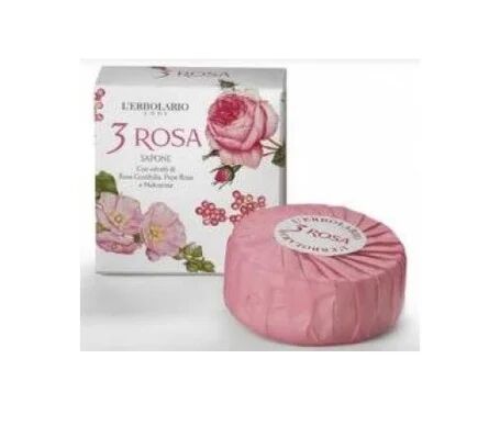 L'ERBOLARIO 3 ROSA DE JABÓN 100G