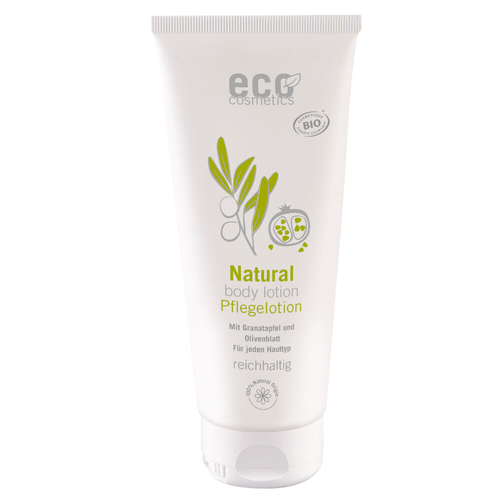 Eco Cosmetics Loción corporal nutritiva con Granada y hoja de Olivo