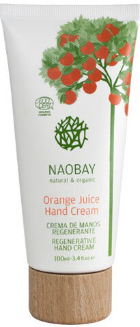 Naobay Crema de Manos Regenerante de Naranja