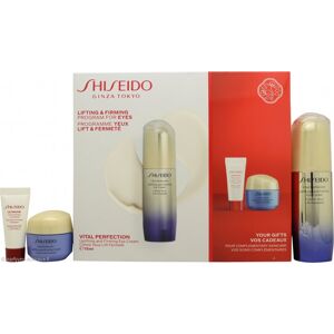 Shiseido Uplifting And Firming Eye Gift Set 15ml Vital Perfection Uplifting and Firming Eye Cream + 15ml 15ml Vital Perfection Uplifting and Firming Cream + 5ml Ultimune Power Infusing Concentrate