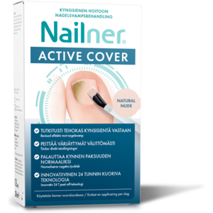 Nailner Active Cover Nude lakka ja sivellin 30 ml