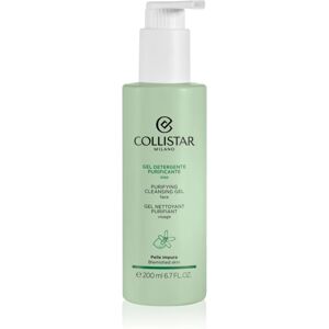 Collistar Cleansers Purifying Cleansing Gel gel nettoyant doux pour peaux sujettes aux irritations 200 ml