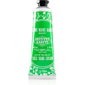 Institut Karité Paris Lily Of The Valley So Chic crème nourrissante mains au beurre de karité tube + box 30 ml