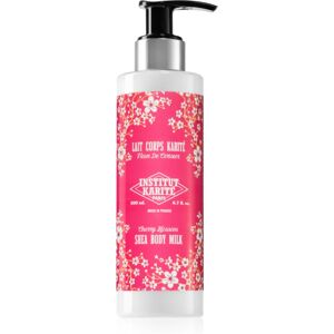 Institut Karité Paris Cherry Blossom Shea Body Milk lait corporel léger au beurre de karité 200 ml